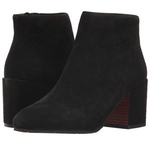 Gentle Souls Blaise Ankle Boot Black Suede